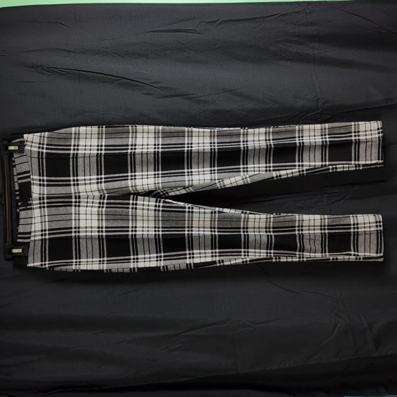 Free People Plaid Skinny Pant. Size 6. EUC. - Picture 2 of 9
